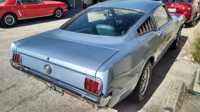 1966 Mustang Fastback passenger side rear
