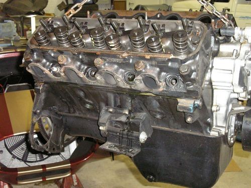 engine block with covers removed, 1966 shelby cobra