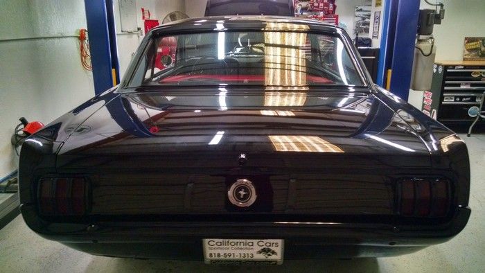1966 Ford Mustang rear view