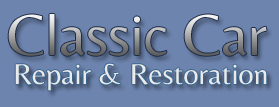 classic car repair and restoration text image