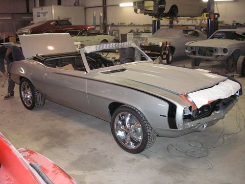 Dynacorn 1969 Camero passenger side front close to finished.