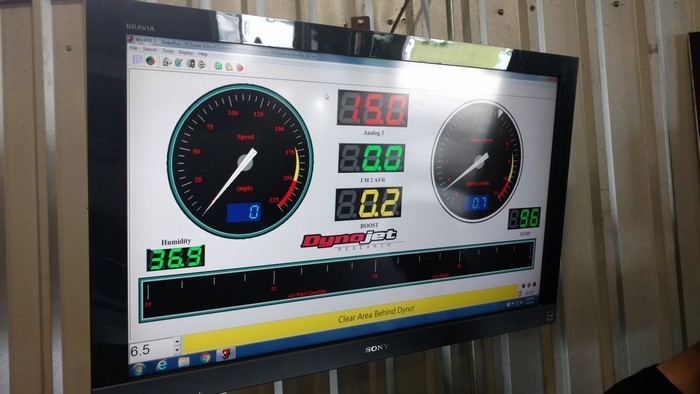 Dyno jet monitor