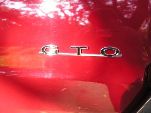 1965 pontiac gto, shows GTO emblem