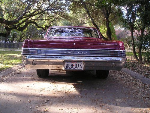 1965 pontiac gto, rear view