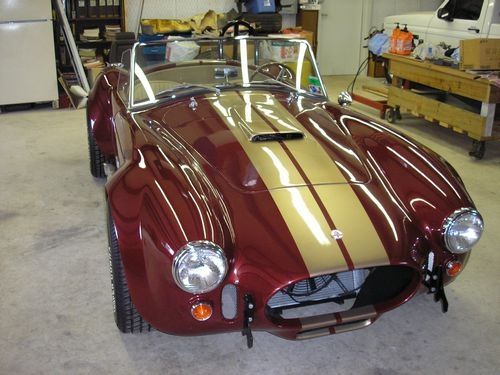 front view closed hood, 1966 shelby cobra