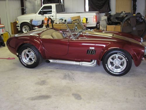 passenger side whole car, closed hood, 1966 shelby cobra