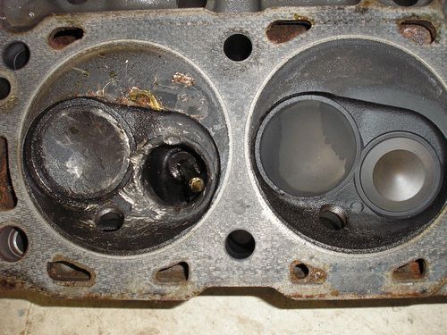 damaged valves in the head, 1966 shelby cobra