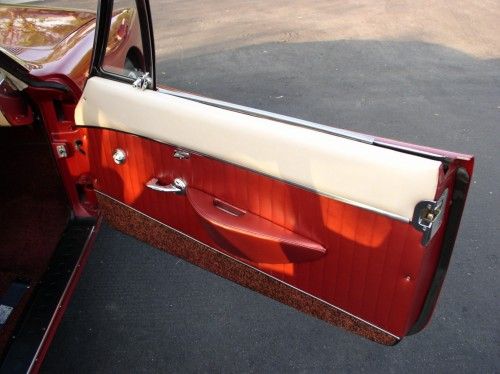 door, inside view of upholstery, Studebaker 1963 Avanti